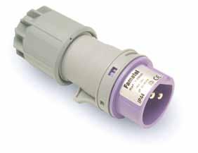 SERIE 0 IEC 309 IP44 Clavijas de bajísima tensión Extra low voltage plugs P o l o s / Hz Ref. Item. 3800 2P 50/60 6 Tensión/voltage (V) Ref. Item. 380* 3P 50/60 6 Ref. Item. 3900* 2P 50/60 6 Ref.
