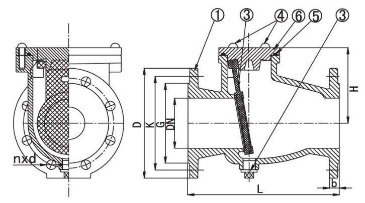 Válvulas de retención Modelo VR400: Válvulas de retención de CLAPETA OSCILANTE DN50 a DN300 PN10 / PN16 Presión de trabajo PN10/16; Temperatura máxima -10º - +80º; Para aguas limpias o residuales.