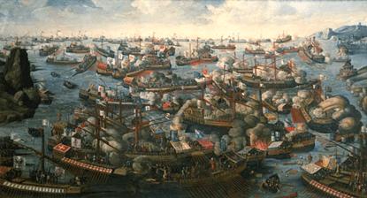 La batalla de Lepanto, «la más alta ocasión que vieron los siglos», fue un combate naval de capital importancia que tuvo lugar el 7 de octubre de 1571 en el golfo de Lepanto, frente a la ciudad de