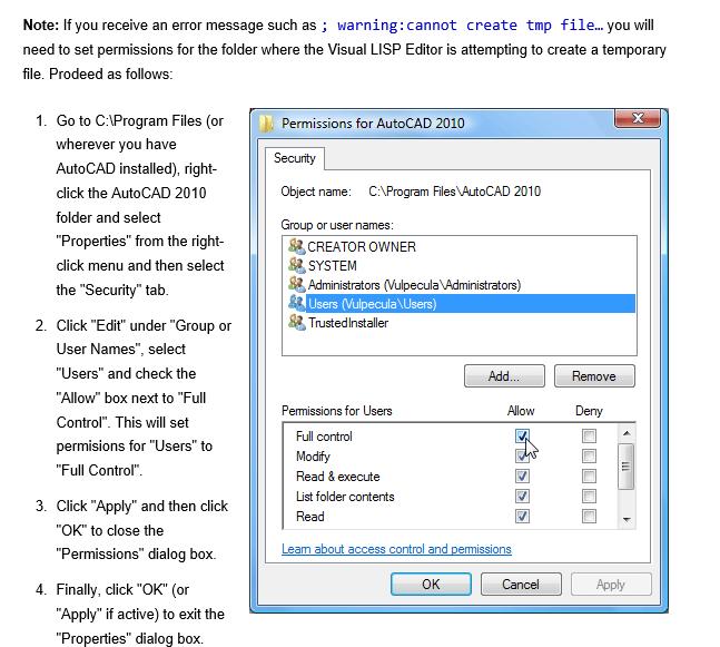 Manual de instalación para Beam Detailing En caso de que el usuario no pueda copiar y pegar los archivos DCL a la ruta de los archivos de soporte de AutoCAD, o si el usuario recibe un mensaje
