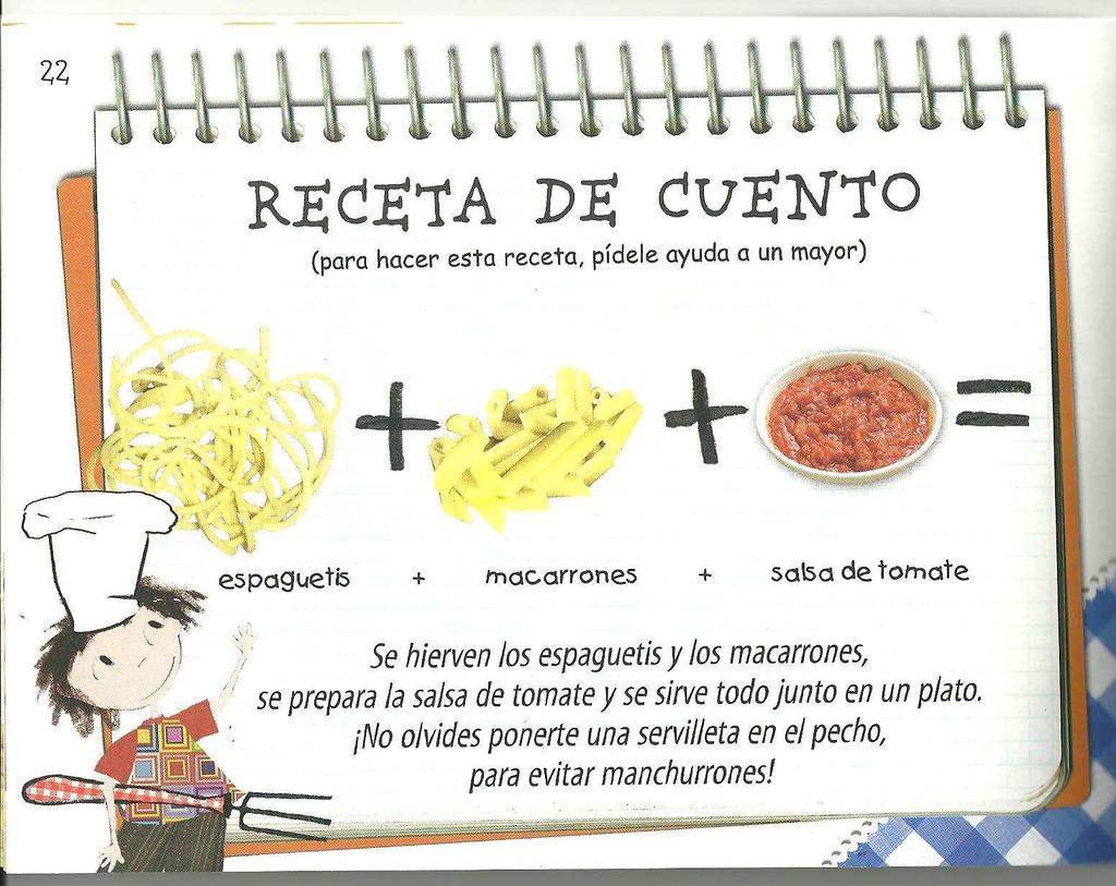 Formato para recetas RECETA DE CUENTO (SIEMPRE CONLA AYUDA DE UN