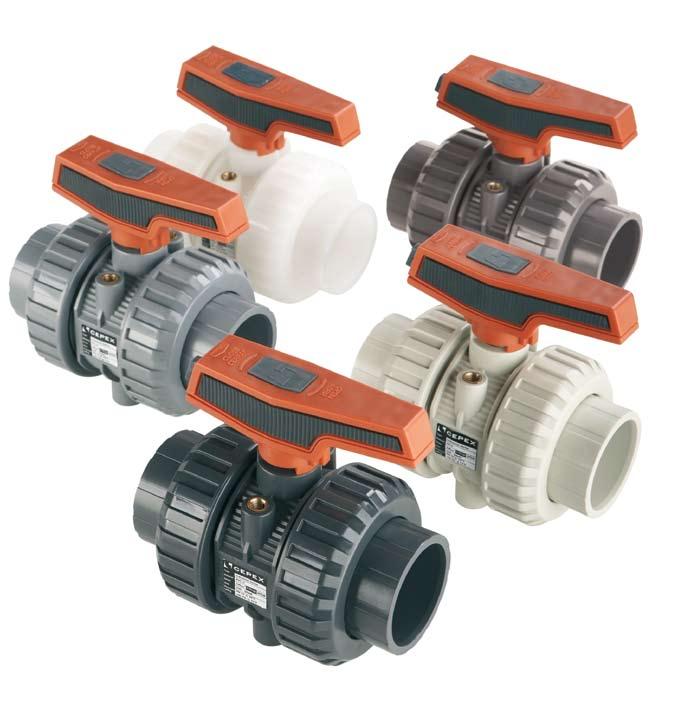 FLUID HANDLING EXPERTS INDUSTRIAL RANGE Ball valves & Butterfly valves Different materials Special features Industrial design pressure fittings pressure fittings compression fittings fittings