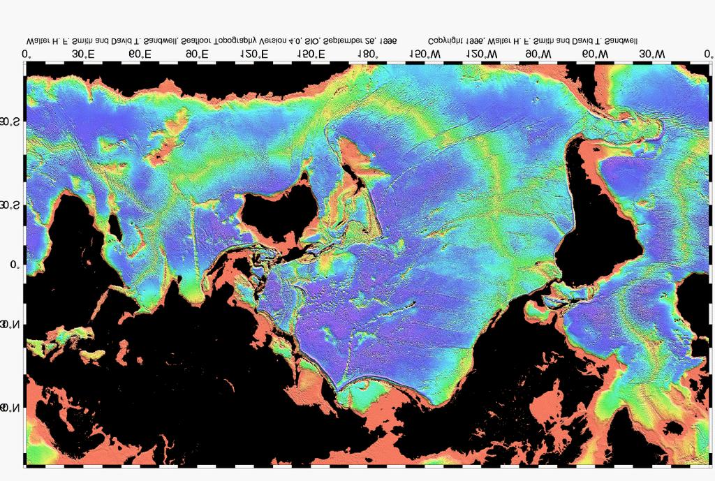Durante los años 50 los oceanógrafos documentaron la presencia de una enorme cadena montañosa submarina en el medio del Atlántico Norte que se levantaba más de 2,000 m sobre los abismos de