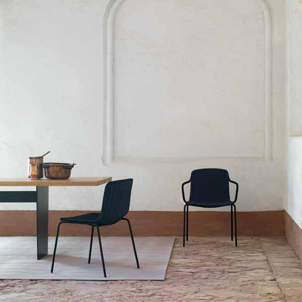 Style de vie méditerranéen 48 49 C597T LAPALA Silla tejida / hand-woven chair C596T