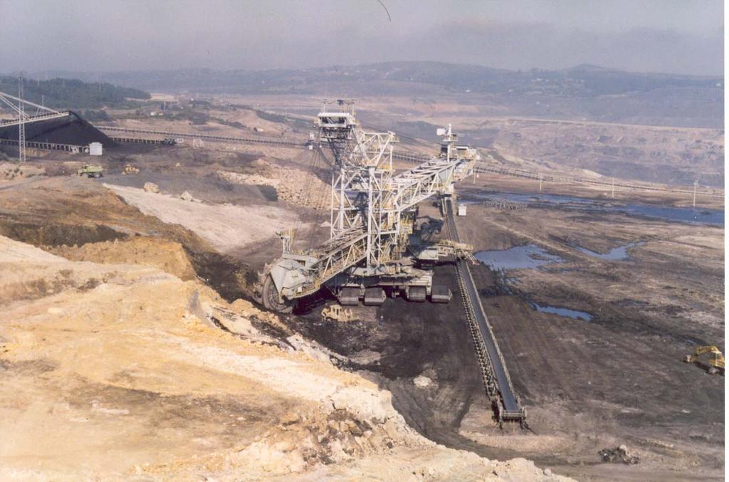 Mina de carbón (lignitos) e