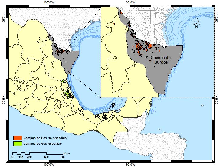 Norte Terrestre: Burgos Al noreste del país contamos con una de las cuencas de gas más ricas en Norteamérica.
