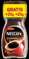 Café molido natural o mezcla, 250g NESCAFÉ Café soluble natural,