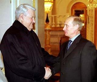 Módulo Cuatro. B.Yeltsin con su sucesor V.
