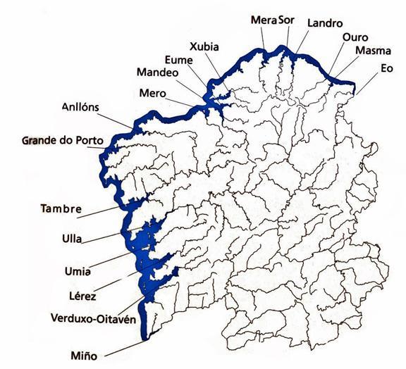 El escritor Álvaro Cunqueiro se refería a Galicia como el país de los mil ríos.