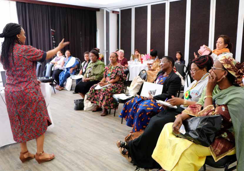 Duodécima Asamblea de la FLM Pre-asamblea de Mujeres, Windhoek, Namibia, 3-9 de maio de 2017.
