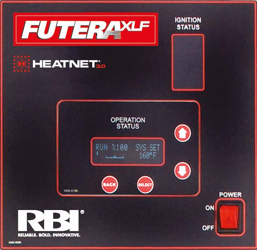 Todos los Futera XLF tienen integrado HeatNet 3.