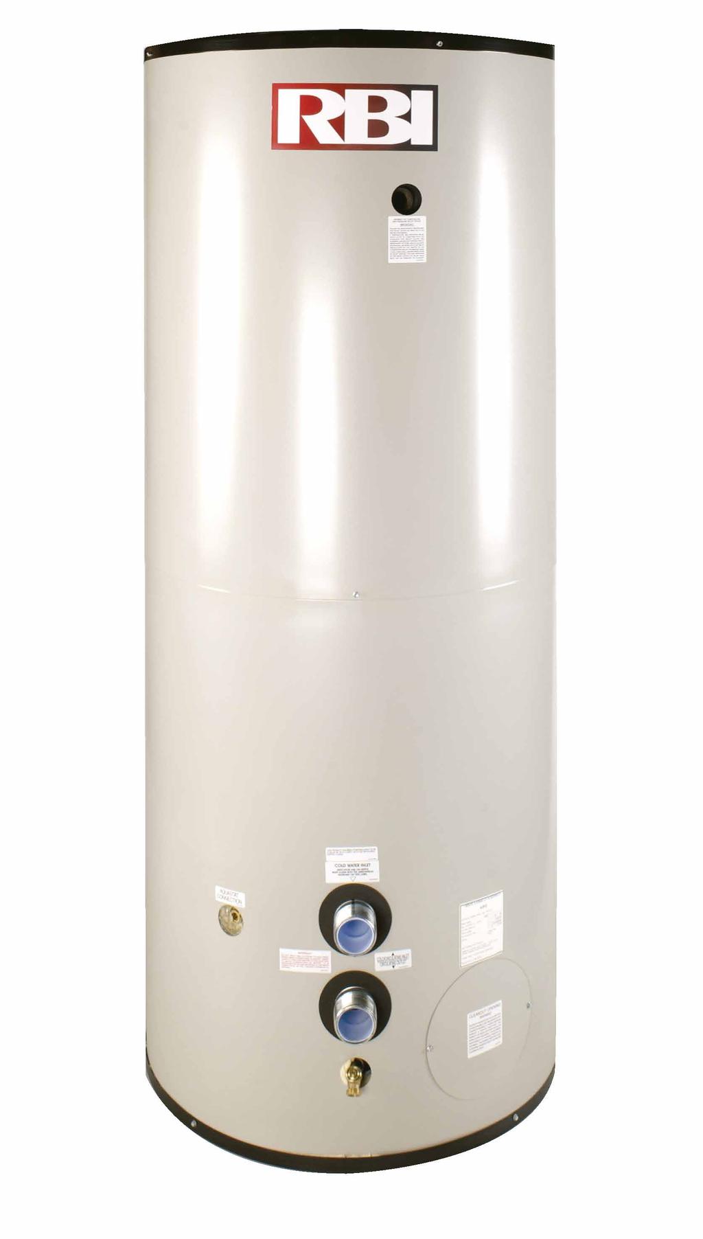 8 257 DTJ-2500 2,500 132 264 DTJ-3200 3,200 132 325 Importados Con y sin aislamiento Certificación ASME Sección HLW (Lined Potable Water Heater) Tanque