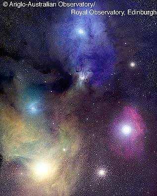 formación de estrellas M78 Neb. Barnard 68 Neb.