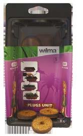 Wilma Plugs Unit CREA TU PROPIO INVERNADERO EN UN INSTANTE! Colocar la tapadera invertida sobre la caja. Así se crea un mini invernadero.