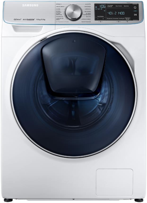 Lavasecadora QuickDrive Serie 7 WD90N74FNOA/EC Capacidad lavado : 9 Kg Capacidad secado : 5 Kg Centrifugado : 1.