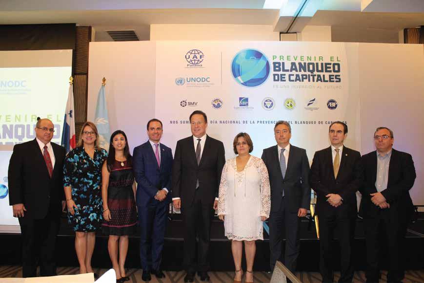 El programa del evento dio inicio con el panel La Prevención y la Lucha contra el Blanqueo de Capitales como una Inversión al Futuro de Panamá en el que y El Sub-Director Ejecutivo, Juan Carlos Rivas