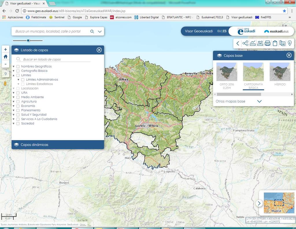 -Datos de los vuelos Lidar de 2008, 2012 y 2017, cubriendo el total de las masas forestales del País Vasco y proporciona datos de altura y densidad de la vegetación,