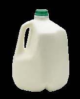 Productos Lácteos Leche Es obligatorio que la leche sea La Marca Más Barata que está disponible Tipos de leche Leche de vaca en liquido pasteurizada Sin grasa Entera 1% (baja en grasa) 1 QT (un