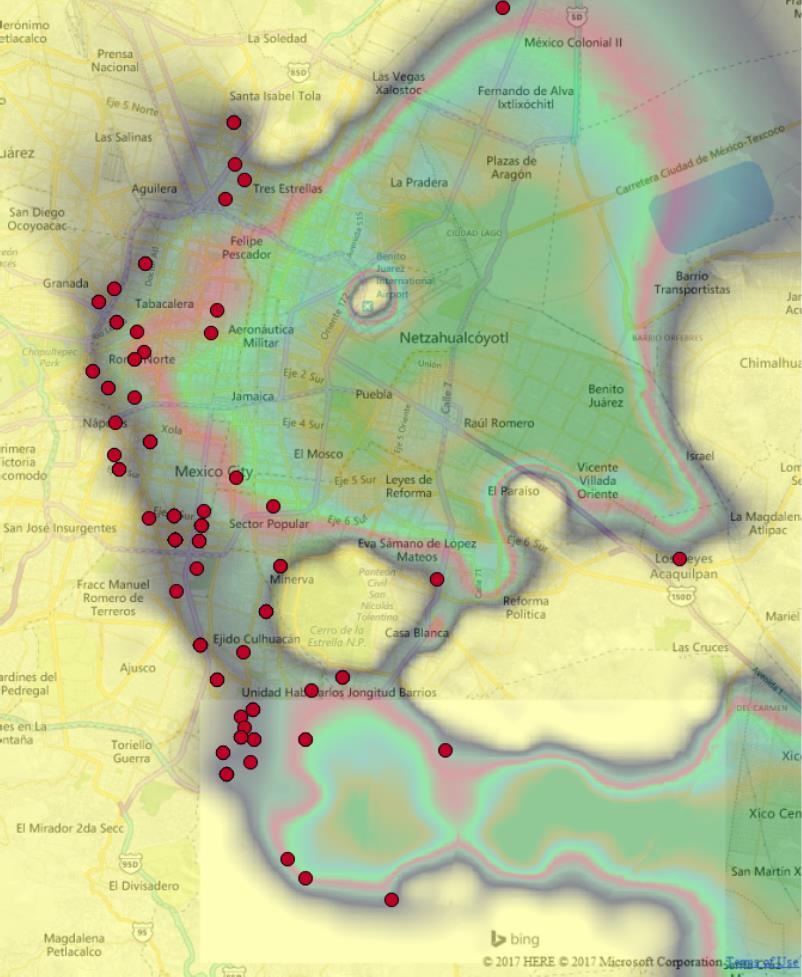 Sismo 19 septiembre 2017 (efectos) Simulación sismo en Ciudad de