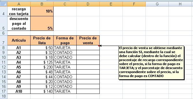 3. Una empresa lleva en una planilla de Excel el registro de sus ventas.