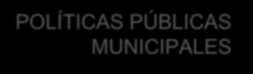 POLÍTICAS PÚBLICAS MUNICIPALES Las Dependencias del Ayuntamiento de Mexicali conducen sus actividades en forma programada en base a las políticas que se establecen en el Plan Municipal de Desarrollo