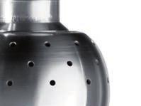 TANKO CR también es ideal para la esterilización SIP del depósito con vapor.