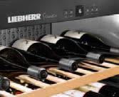 En los armarios bodega para la conservación y el envejecimiento de vinos, la temperatura seleccionada se