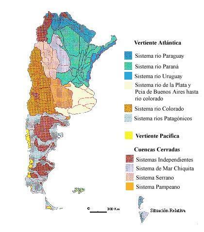 Fuente: Atlas Recursos Hídricos en Argentina, 2002 OFERTA