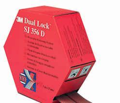 CINTAS y ADHESIVOS 252 Dual Lock presentación en mini Pack Dual Lock presentación industrial Sistemas de unión desmontable SJ355D SCRIPCIÓN SJ355D