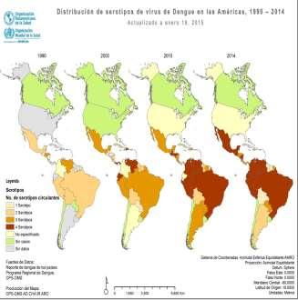 José Lasso Situación en las Américas Gráfico Nº 1 Casos 8 7 6 5 Número de casos de dengue y tasa de incidencia según año de ocurrencia en la República de Panamá-período 1993-216 (sem 37) CASOS TASA
