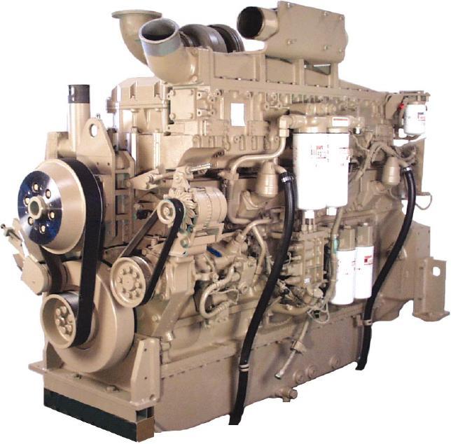 Hoja 2 I.- MOTOR 1K Cummins diesel de cuatro tiempos de simple efecto y combustión interna, diseñado de acuerdo a normas ISO-3046, para consumir combustible diesel de 10,000 Kcal/Kg (Diesel No.