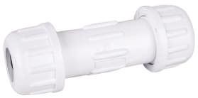 55 Válvulas de plástico ABS, disponibles en blanco y cromadas Cople Universal para PVC,