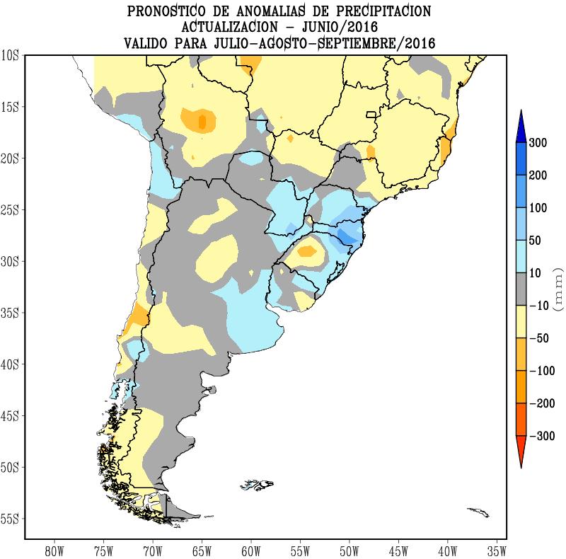 El Centro Regional del Clima para el Sur de América del Sur (CRC-SAS) cuyos países responsables son Argentina y Brasil, miembros Paraguay Uruguay