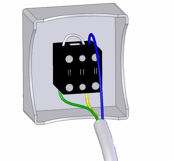 electrolizador para conexión) Interruptor a llave Cable del