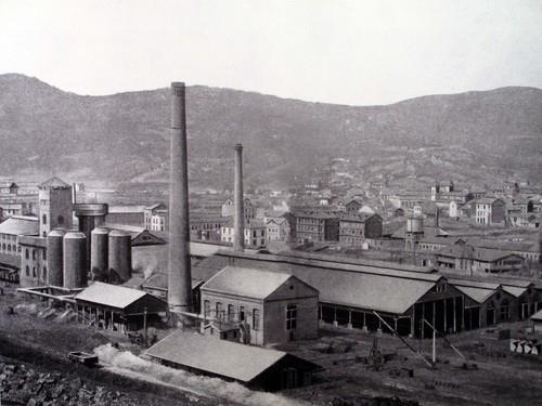Desde 1850 Asturias sustituyó al foco siderúrgico andaluz gracias al aprovechamiento de los yacimientos hulleros del Nalón (Mieres y La