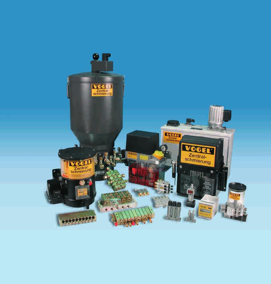 Sistemas de lubricación centralizada Los componentes, conjuntos y sistemas de lubricación completos también forman parte del negocio SKF.