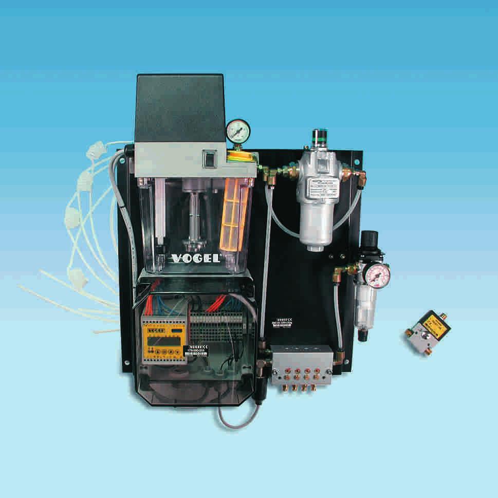 Sistemas de lubricación por aire y aceite (OLA) Los sistemas de lubricación por aire y aceite (OLA) se utilizan principalmente para suministrar cantidades de aceite extremadamente pequeñas a
