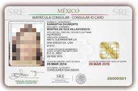 e) Certificado de Matrícula Consular.