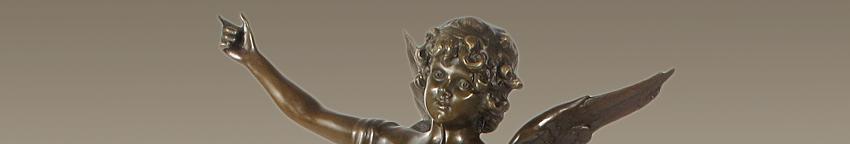 M1907 21/2/18 09:17 1 Cupido con alas y flechas Reproducción de escultura de Auguste Moreau. Cupido, en la mitología romana, es el dios del amor. Equivale a Eros de la mitología griega.