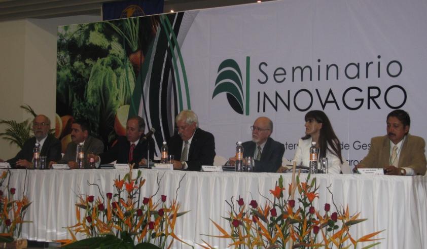 Seminario Internacional sobre Gestión de la Innovación en el Sector Agroalimentario (2011) Expositores Especialistas Organismos