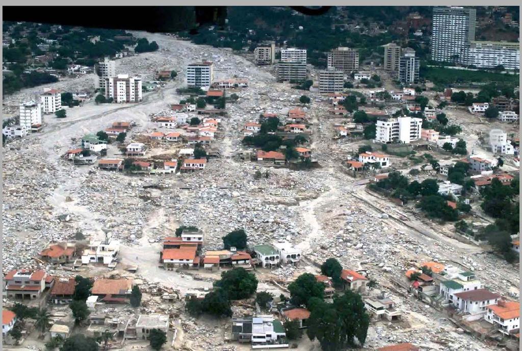 Riesgos asociados a las lluvias. (Venezuela, 1999).