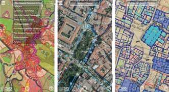 de los servicios WMS ofrecidos por Catastro. A continuación se muestran imágenes de varios es- Figura 12. Consulta al escenario de Movilidad Urbana.