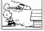 Explica con la ayuda de las leyes de Newton lo que le sucede a Snoopy en cada viñeta.