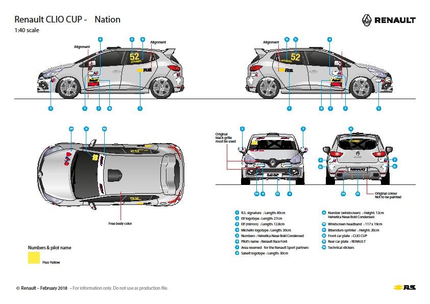 17- MARKING SHEET CLIO CUP 2018