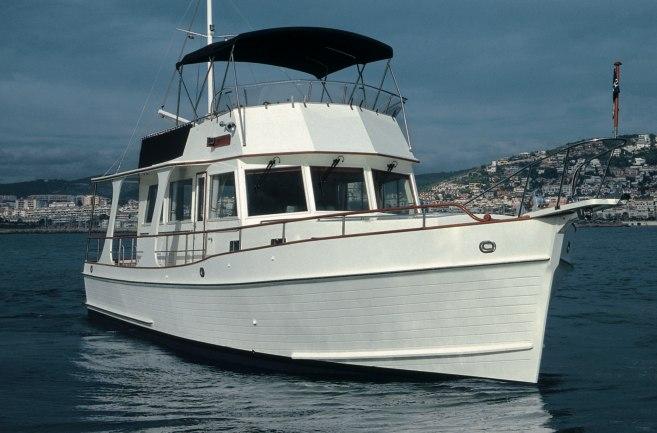 Las embarcaciones Grand Banks que se construyen hoy en día mantienen el mismo diseño clásico que las de hace 40 años.
