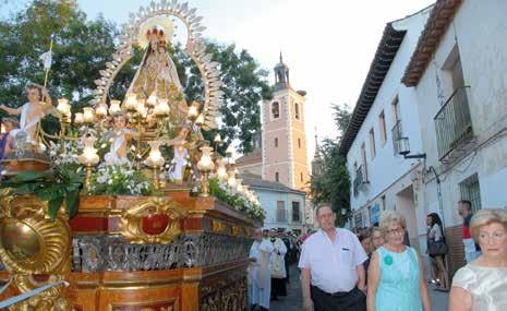 19:45 h. SOLEMNE PROCESIÓN DE NUESTRA SEÑORA DEL ROSARIO La imagen de la Virgen procesionará sobre una carroza del siglo XVII.