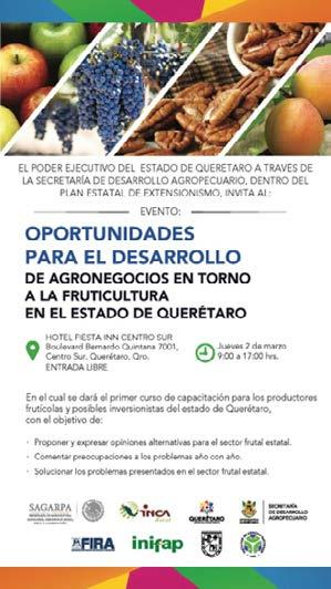 Oportunidades para el desarrollo de agronegocios en torno a la fruticultura en el estado de Querétaro 2 de Hotel Fiesta Inn Centro