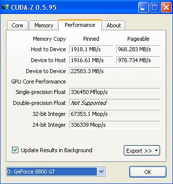 CUDA 30 GeForce 8400