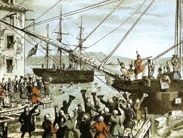 Para paliar os gastos da Guerra dos Sete Anos contra Francia (1756-1763), na que as colonias colaboraron con homes e recursos, agravouse a presión fiscal desde a metrópole.
