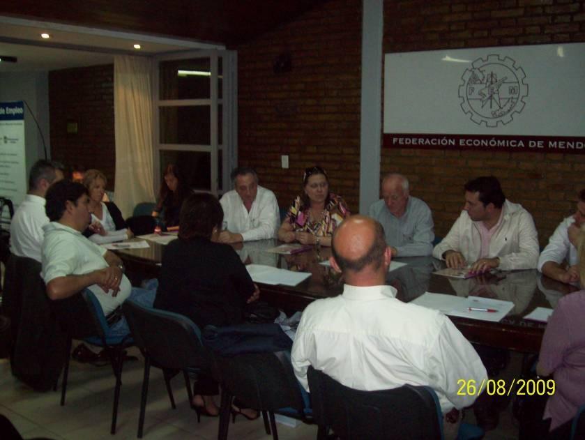 Miércoles 26 de Agosto Godoy Cruz, Provincia de Mendoza: La Federación Económica de Mendoza realizó un curso de Planificación Estratégica de